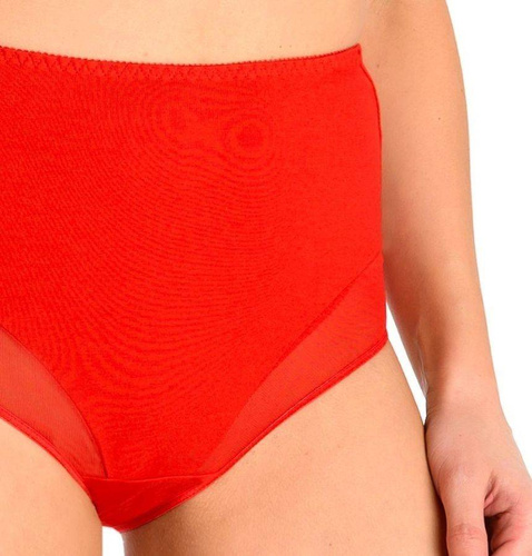 Figi z wysokim stanem Lilly Teyli - czerwony