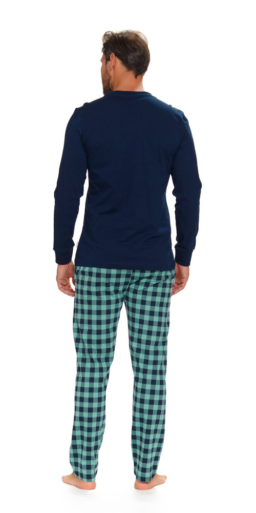 PMB.5259 Piżama Męska Doctor Nap - navy blue