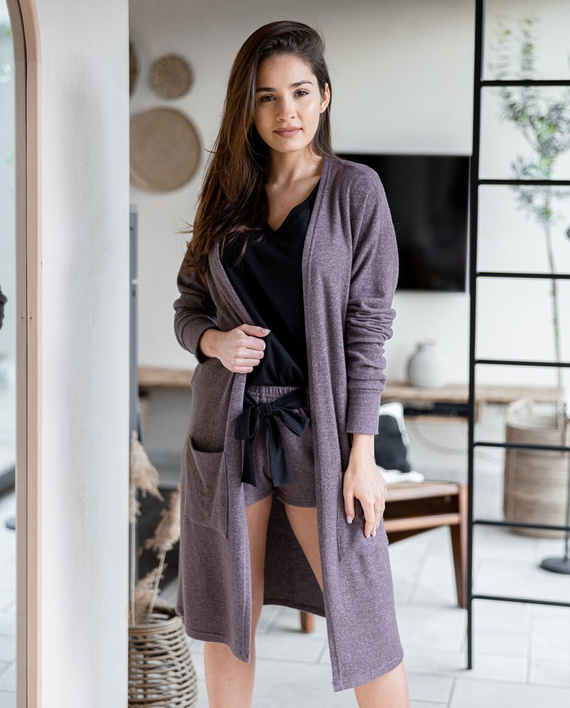 Kardigan Szlafrok Milee Sensis - brown