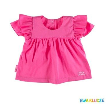 Bluzka dla dziewczynki "SUN" Ewa Klucze różowa