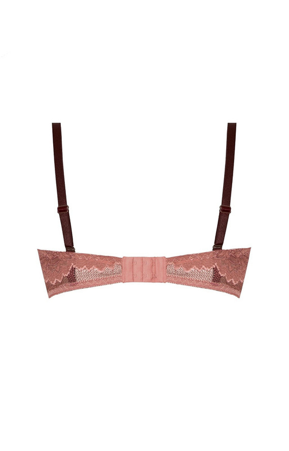 Biustonosz push-up Zoe Nipplex rózowy