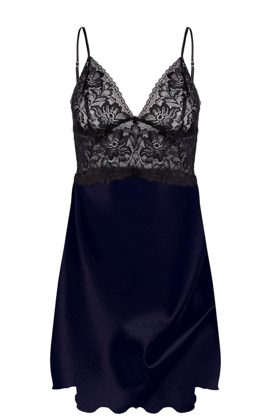 Halka satynowa Maddi DKaren - granat