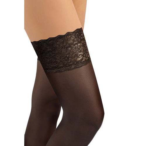 Camilla Pończochy samonośne 8 den Sesto Senso- nero