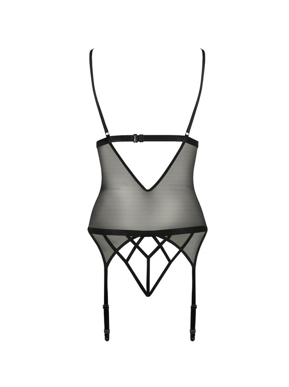 Gorset damski Diabolina Corset Passion czarny