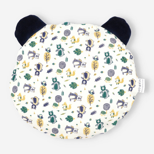 Kocyk niemowlęcy z poduszką LUL-0050 Luli Lu - granatowy