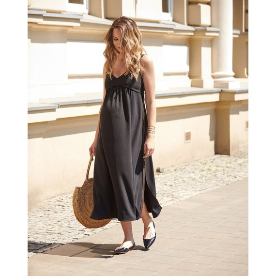 Sukienka ciążowa i do karmienia Zarama 9fashion czarny 