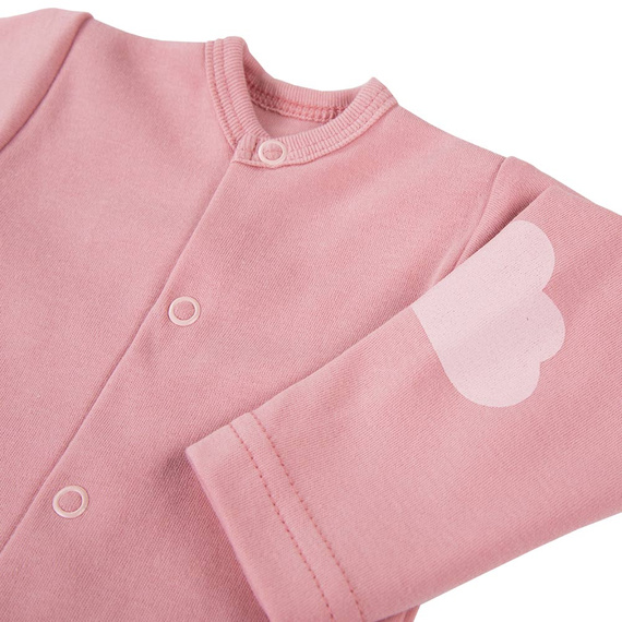 Kaftanik bawełniany Mellow Ewa Klucze- róż