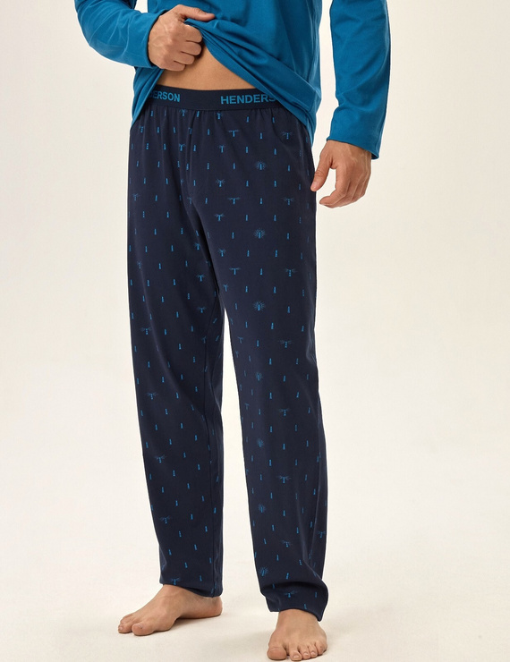 Piżama Męska Core 41906 Joger Henderson niebieski
