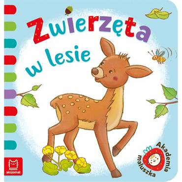 Książeczka "Zwierzęta w lesie" Aksjomat