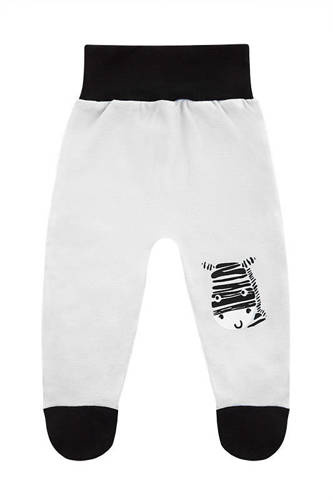 "Zebra" Półśpioch bawełniany Terjan - biały