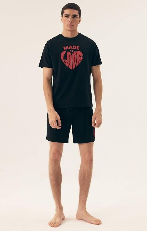 Piżama Męska 42777 Sierra Henderson - czarna