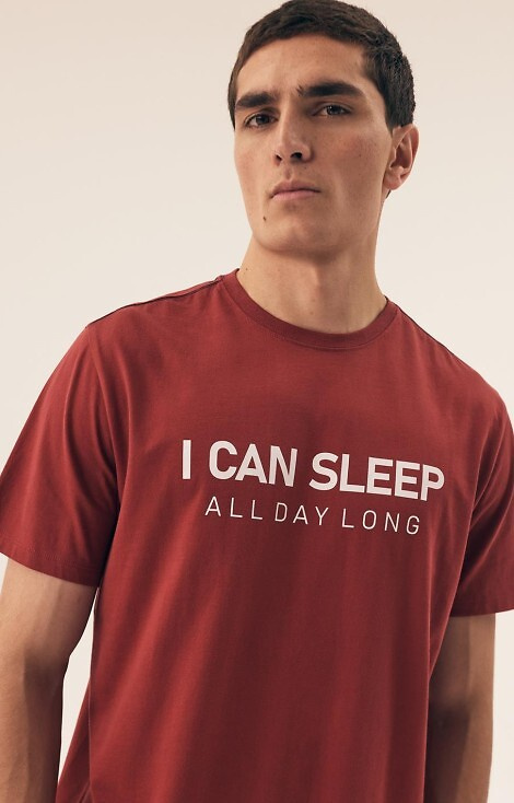 Piżama Męska 42614 Sleeper Henderson - bordo