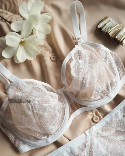 Biustonosz miękki soft 19201 Amelia Mediolano biały 