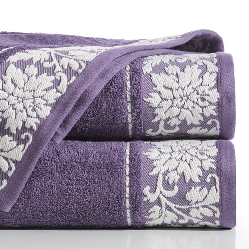 Ręcznik żakardowy "AGNES" Eurofirany różowy