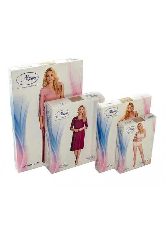 Halka damska 86555 Anabelle Mewa różowy