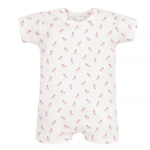 Rampers dla dziecka Lovely Day Pinokio - ecru koniki