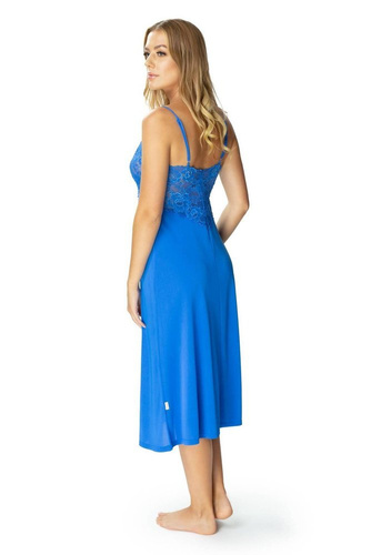 Koszula nocna damska 6125 Flamenco Mewa szafirowy 