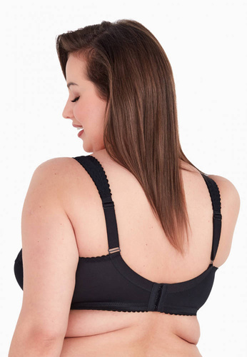 Biustonosz miękki 1162 Melodia Gaia - czarny