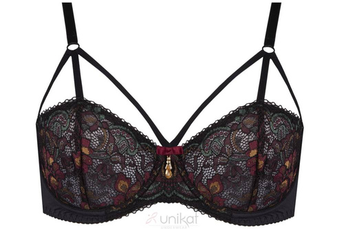 Biustonosz miękki soft Candy Unikat czarny