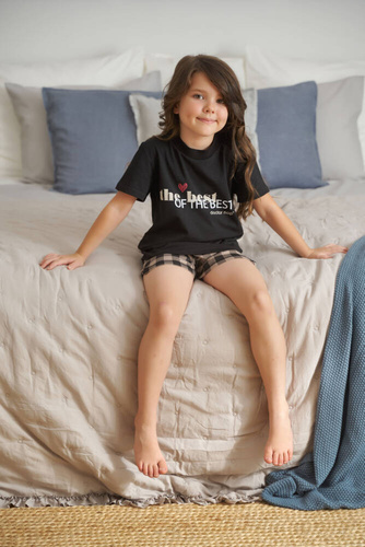 PDU.5343 Piżama dziecięca Unisex Doctor Nap - black