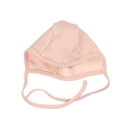 Czapeczka niemowlęca Oleś Martex pudrowy róż