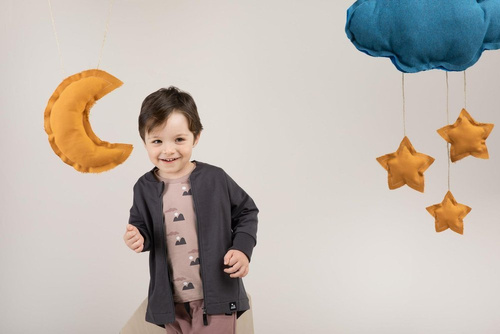 Bluza rozpinana "Dreamer" Pinokio - grafit 