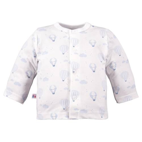 Kaftanik bawełniany Petite Eevi- balony biały