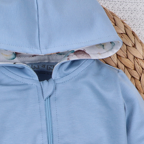 Bluza dresowa dziecięca Nini z bawełny organicznej – ekologiczna, bezpieczna, komfortowa