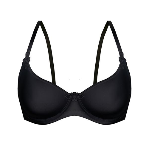 Biustonosz usztywniany full cup Mariah Unikat czarny
