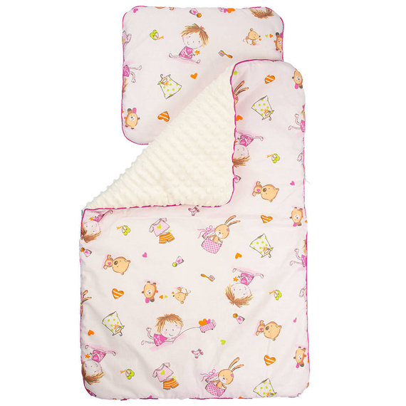 Komplet do wózka Parasolki Martex błękitny