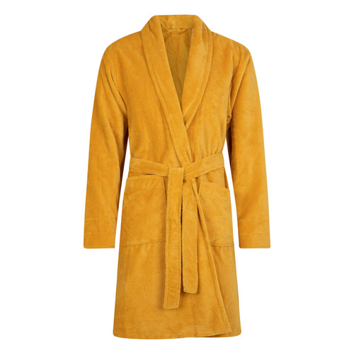 Szlafrok męski Vincent ByShelly - musztardowy