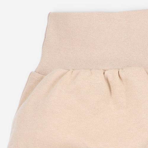 Półśpiochy z bawełny organicznej Nini beżowy 