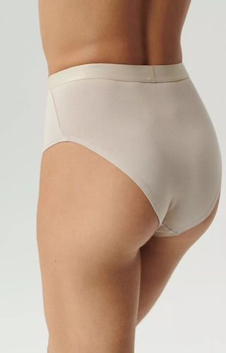 Figi damskie 3CLP-009 Maxi Sport Atlantic-beżowy-waniliowy-niebieski 