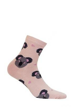 G84.01N Skarpety Damskie wzorowane Gatta 269 pink