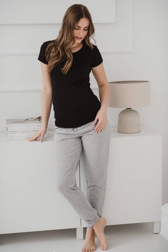 Bluzka ciążowa Belly Milk&Love czarny