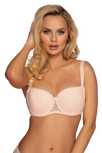 Biustonosz balkonetka VB-428 Vena pudrowy różowy