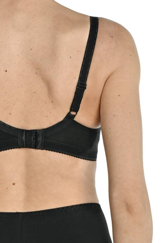 Miękki biustonosz do karmienia bez fiszbin 404 Perla Teyli - czarny 