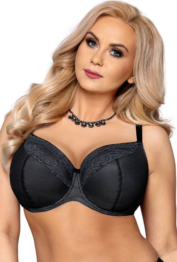 Biustonosz półusztywniany semi soft VB-419 Vena grafitowy