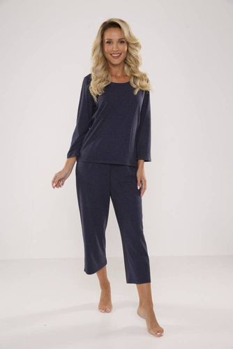 Piżama Damska 665 Paula Forex - granat