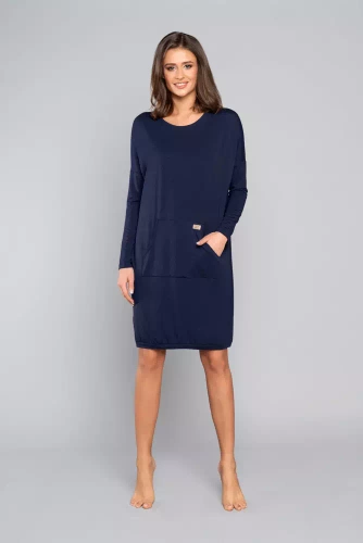 Tunika damska i ciążowa Tirana Italian Fashion- granat 