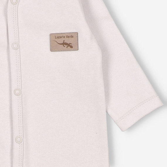 Lagarto Verde Pajacyk gładki - ecru