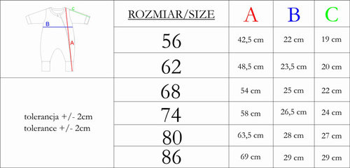 Pajacyk bawełniany 213032 Nelly Nicol
