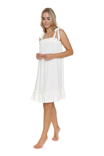 Koszula Nocna z lnem 5309 Doctor Nap - natural