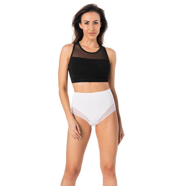 Figi z wysokim stanem 3-Pak 1123-3 Filly Teyli -  biały