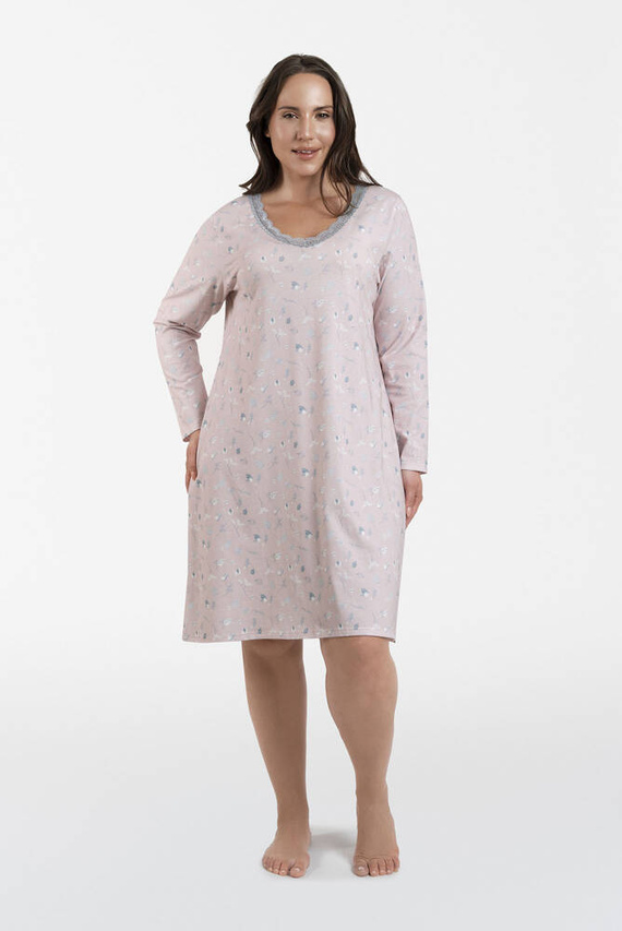 Koszula nocna damska Simona Italian Fashion - druk