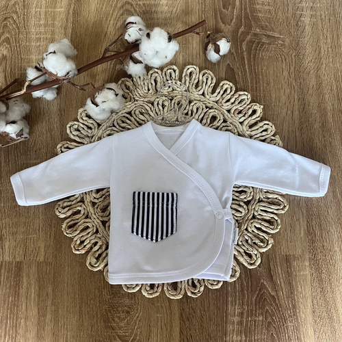 Koszulka niemowlęca KO11611 Paski Mamatti