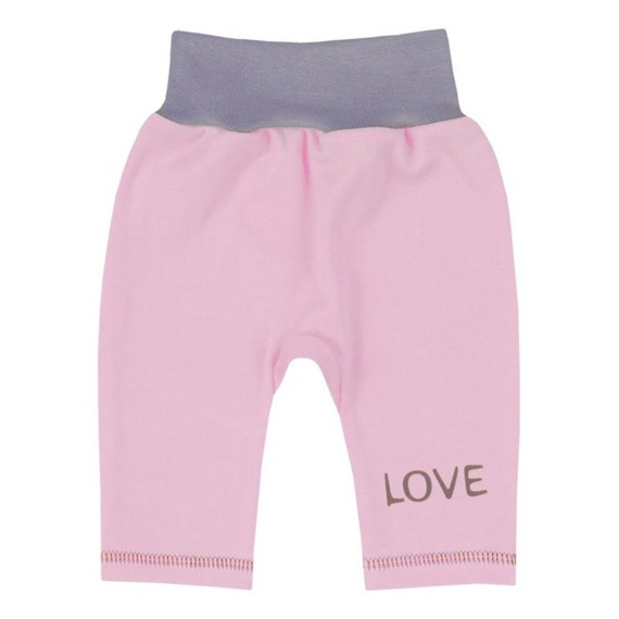 Spodenki bawełniane "LOVE" Terjan - niebieski