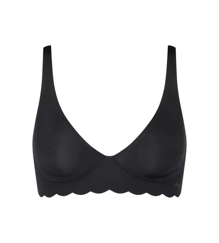 Miękki biustonosz Braletka Zero Microfibre 2.0 Soft bra Sloggi - czarny