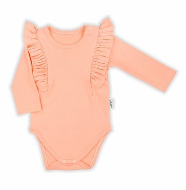 169033 Mix Body z długim rękawem Nicol - łosoś