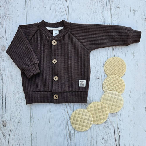 Bluza "Natural Waffel" Makoma mocha